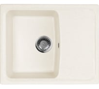 Кухонная мойка AquaGranitEx белый M-17K /331
