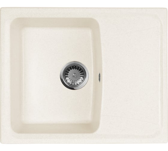 Кухонная мойка AquaGranitEx белый M-17K /331