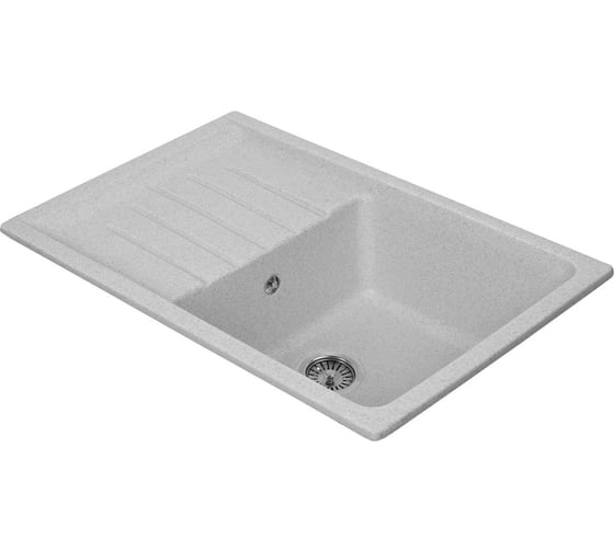 Мойка кухонная AquaGranitEx серый M-27 /310