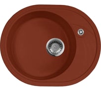 Кухонная мойка AquaGranitEx красный марс M-18L /334