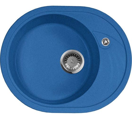 Кухонная мойка AquaGranitEx синий M-18L /323 1