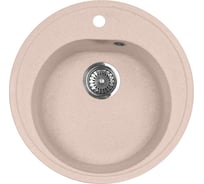 Кухонная мойка AquaGranitEx розовый M-08 /315