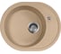Мойка кухонная AquaGranitEx песочный M-18L /302 1