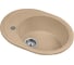 Мойка кухонная AquaGranitEx песочный M-18L /302 2