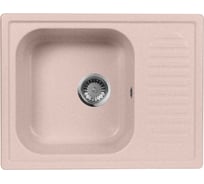 Кухонная мойка AquaGranitEx розовый M-13 /315