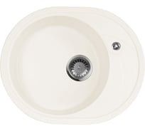 Кухонная мойка AquaGranitEx белый M-18L /331