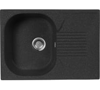 Кухонная мойка AquaGranitEx черный M-70 /308