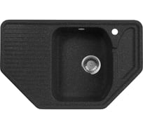 Кухонная мойка AquaGranitEx черный M-10 /308