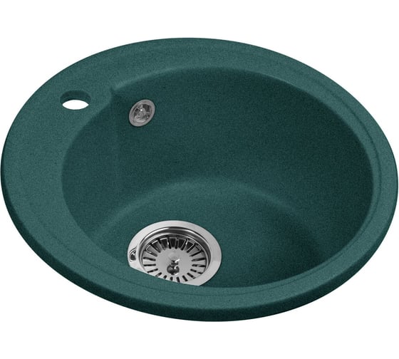 Кухонная мойка AquaGranitEx зеленый M-45 /305