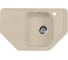 Кухонная мойка AquaGranitEx бежевый M-10 /328 1