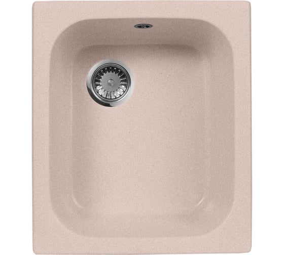 Кухонная мойка AquaGranitEx розовый M-17 /315 1