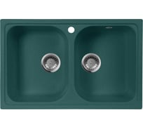 Кухонная мойка AquaGranitEx зеленый M-15 /305