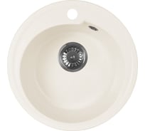 Кухонная мойка AquaGranitEx белый M-45 /331