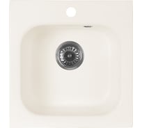 Кухонная мойка AquaGranitEx белый M-43 /331