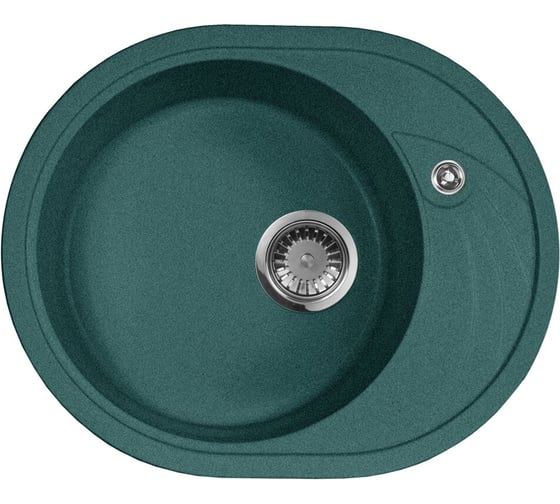 Кухонная мойка AquaGranitEx зеленый M-18L /305