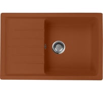 Кухонная мойка AquaGranitEx терракот M-27 /307