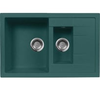 Кухонная мойка AquaGranitEx зеленый M-21K /305