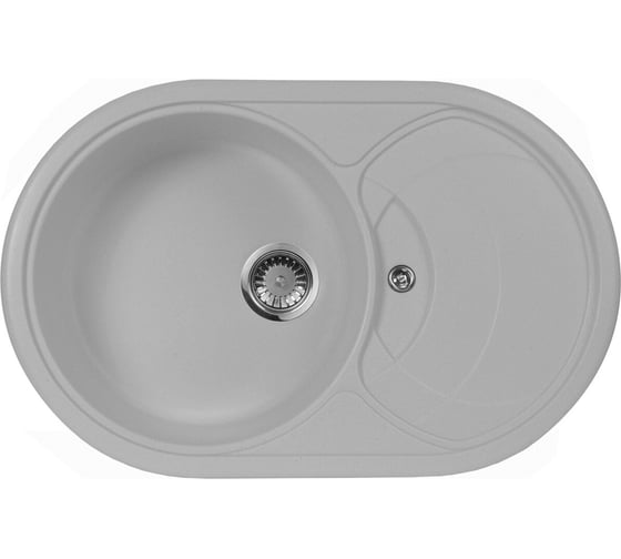 Кухонная мойка AquaGranitEx серый M-18S /310 1