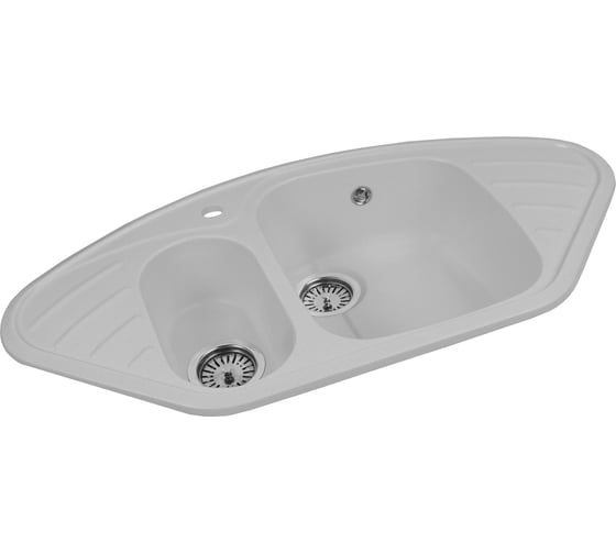 Кухонная мойка AquaGranitEx серый M-14 /310