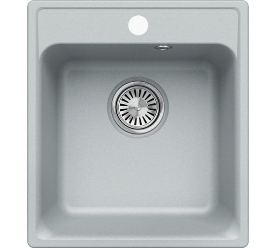 Кухонная мойка Polygran quartzbond bond-430 платина 856387