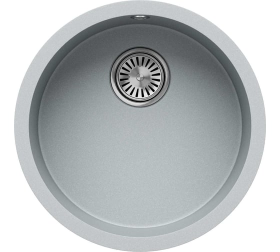 Кухонная мойка Tolero Сlassic R-104 платина 856059 1