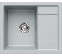Кухонная мойка Tolero Classic R-107 платина 856028