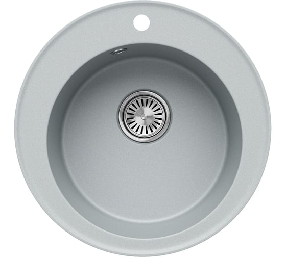 Кухонная мойка Tolero Classic R-108 платина 855816