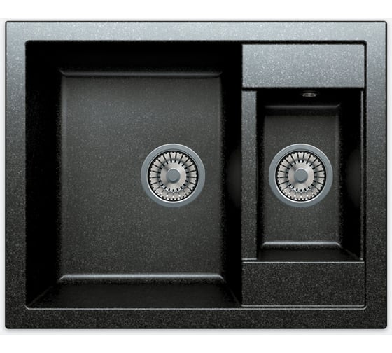 Кухонная мойка Tolero Classic R-109 уголь 943612