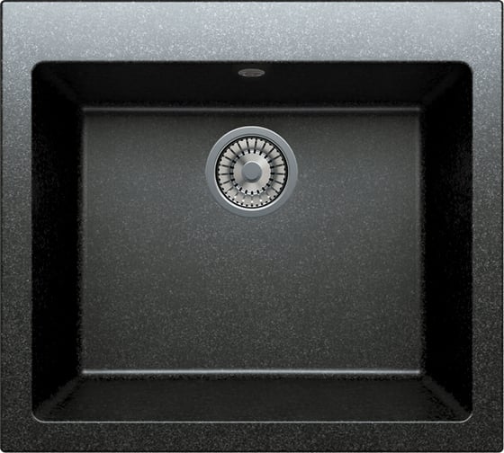 Кухонная мойка Tolero Classic R-111 уголь 943636 1