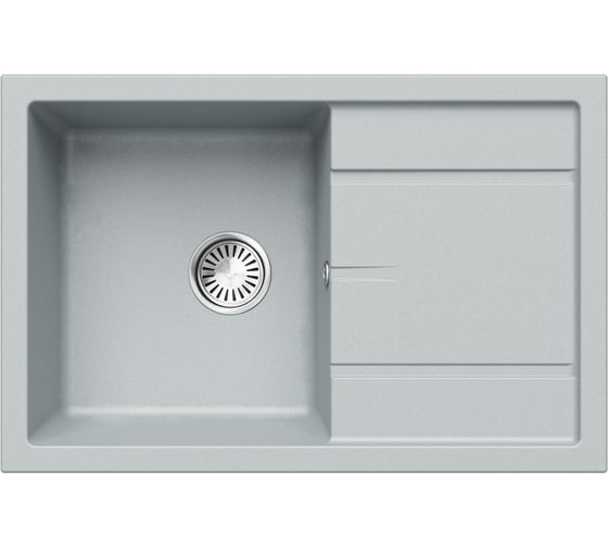 Кухонная мойка Tolero Classic r-112 платина 855939 1