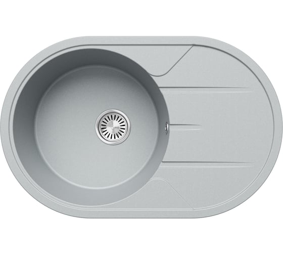 Кухонная мойка Tolero Classic r-116 платина 856080 1