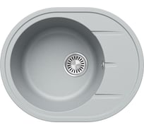 Кухонная мойка Tolero Classic r-122 платина 855991