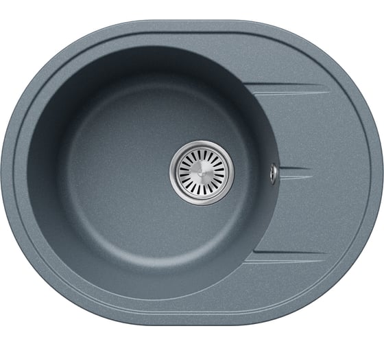 Кухонная мойка Tolero Classic r-122 грей 856004 1
