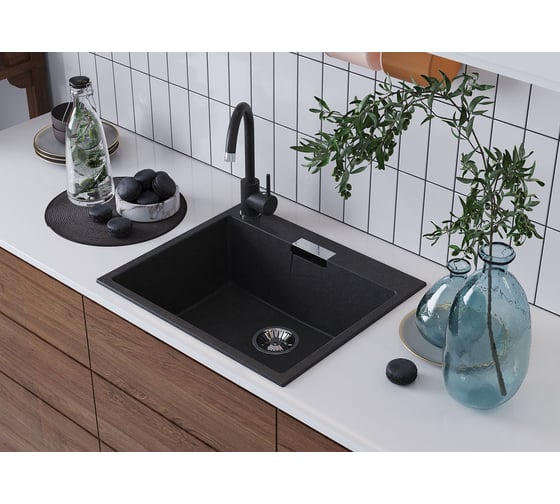 Кухонная мойка Tolero Loft tl-580 уголь 943797