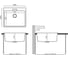 Кухонная мойка Tolero Loft tl-580 уголь 943797 3