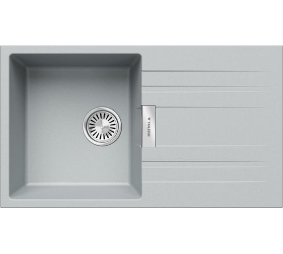 Кухонная мойка Tolero Loft tl-750 платина 856264 1