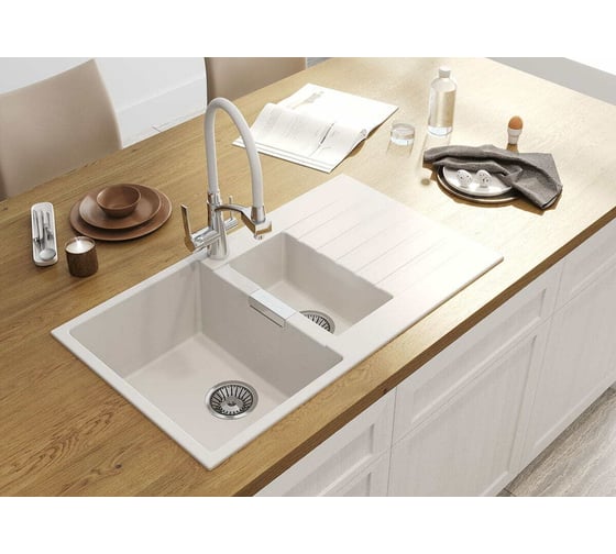 Кухонная мойка Tolero Loft TL-860 туман 943865