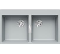 Кухонная мойка Tolero Loft tl-862 платина 856356