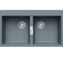 Кухонная мойка Tolero Loft tl-862 грей 856363
