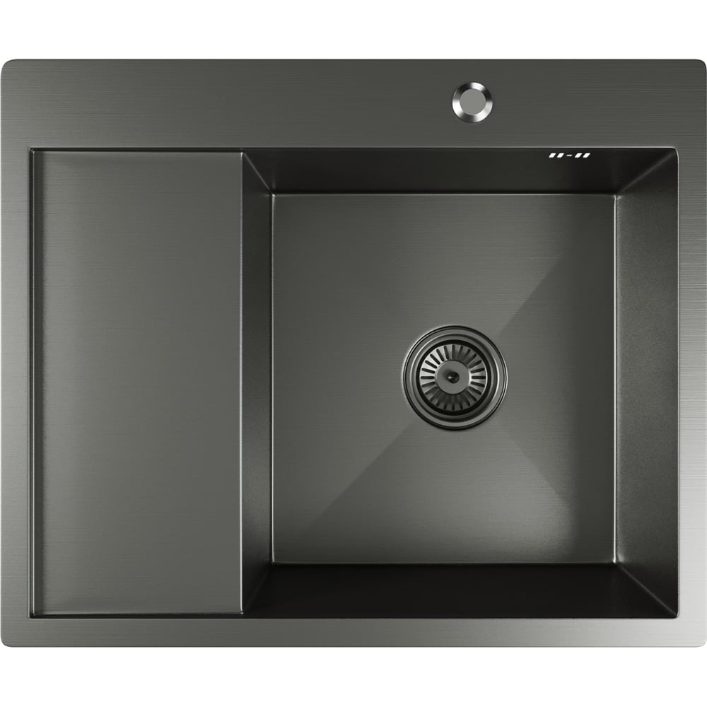 Мойка настольного монтажа MIXLINE 60x50 (3,0) прав. вып 3 1/2 pro 20см ...