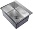 Мойка настольного монтажа MIXLINE 53x43 (3,0) вып 3 1/2 pro 22см с сифоном (сатин нано) 552934 3