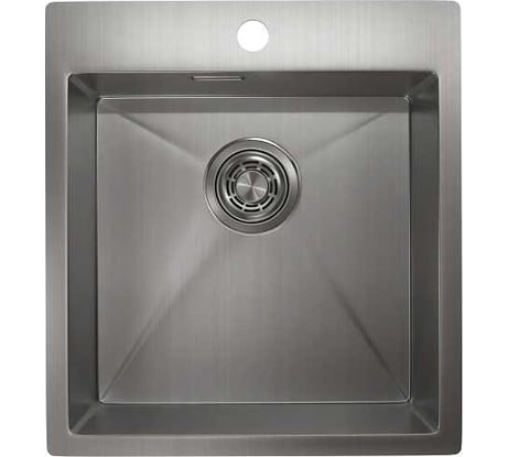 Мойка для кухни GRANULA 4600, сталь сатин