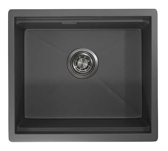 Мойка для кухни GRANULA KS-5045U, графит матовый