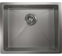 Мойка для кухни GRANULA 5445U, сталь сатин