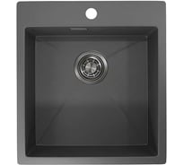 Мойка для кухни GRANULA 4600, графит матовый