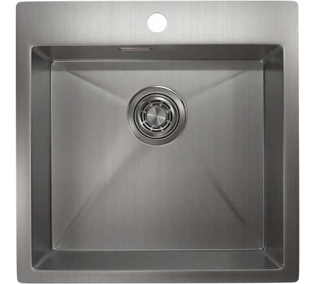 Мойка для кухни GRANULA 5151, сталь сатин