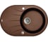 Кухонная мойка IDDIS Kitchen G Granucryl одна чаша 770x500 мм шоколад K18C771i87 1
