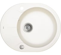 Кухонная мойка IDDIS Kitchen G Granucryl 620x500 мм белый K10W621i87