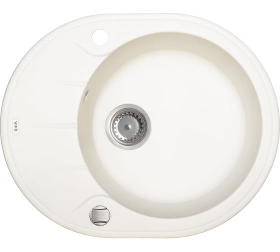 Кухонная мойка IDDIS Kitchen G Granucryl 620x500 мм белый K10W621i87 1