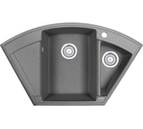 Кухонная мойка Granula GR-9001 кварцевая графит